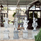 (4 Statues) The Herald, The Minstral, The Offering, The Piper (All on Plinths)