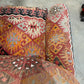 George Smith Anatolian Kilim Upholstered Sofa from Smith Workshop