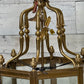 Architectural Brass Hanging Lanterns by Christopher Wray, Sold Individually