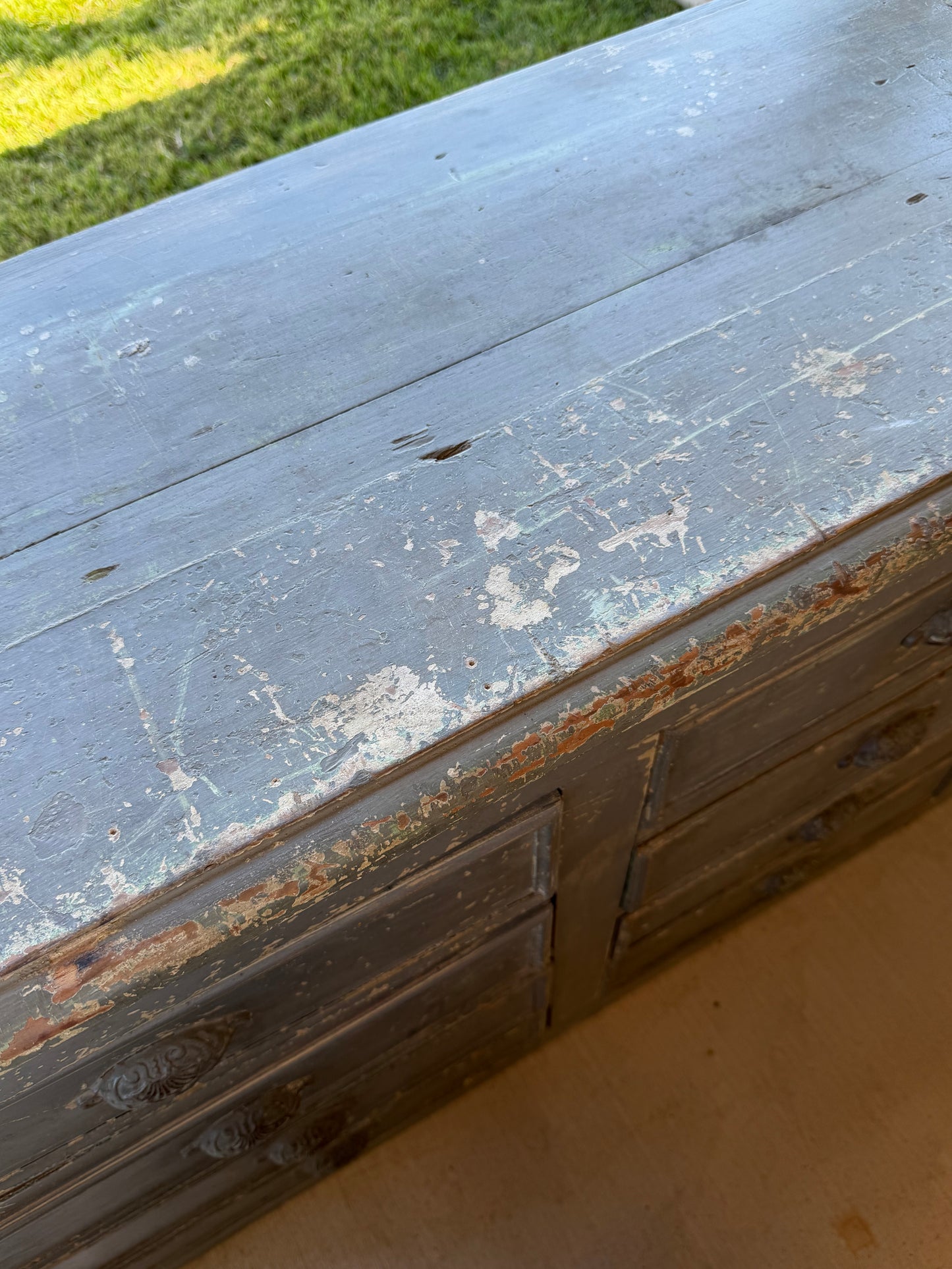 Industrial Apothecary Cabinet with Multiple Drawers