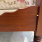 Monumental 19th Century American Empire Mahogany Four Poster Canopy Bed with Bobbin Turned Posts