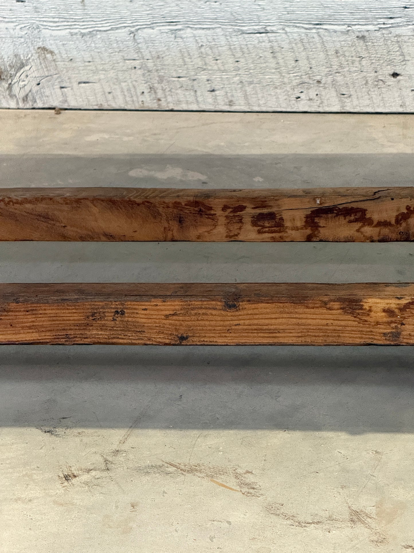 Vintage Expanding Console Dining Table with Folding Extension Leaves