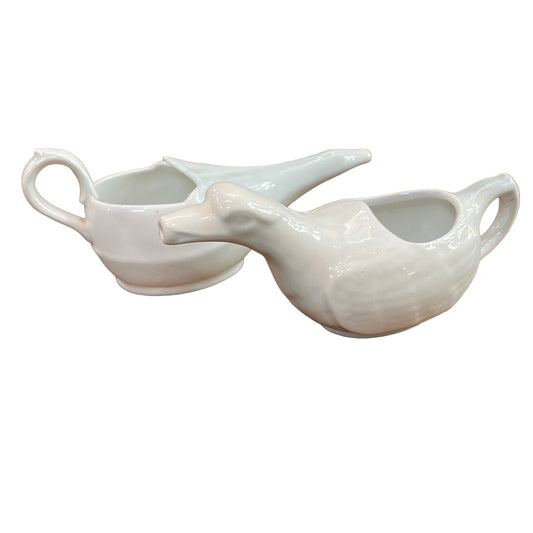 Ironstone Creamer with Bird Spout