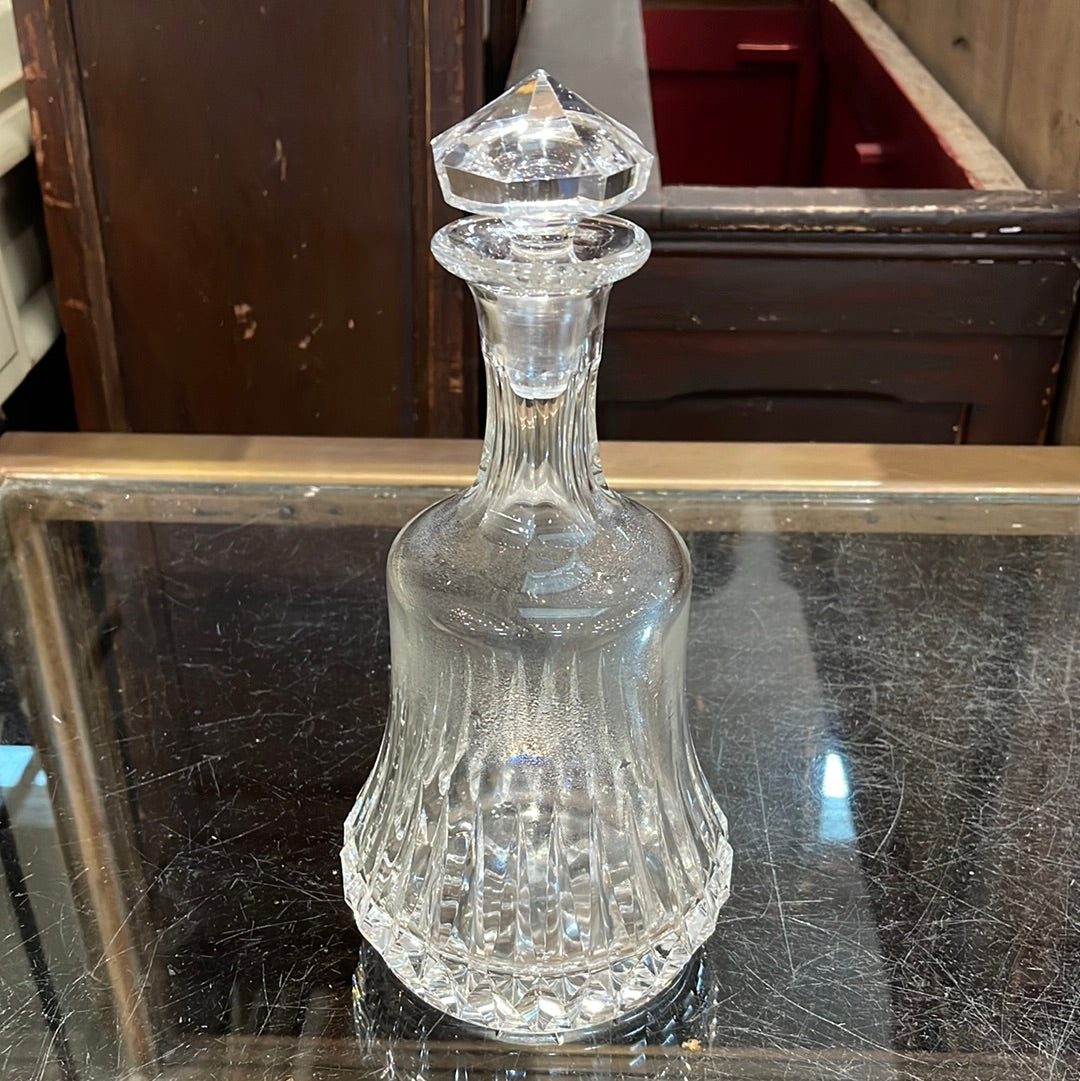Cut Glass Decanter with Lid UK Circa 1910