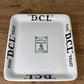 Genuine Edwardian Grocer's White Ironstone Advertising Platter “Pure DCL Yeast”
