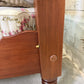 Monumental 19th Century American Empire Mahogany Four Poster Canopy Bed with Bobbin Turned Posts