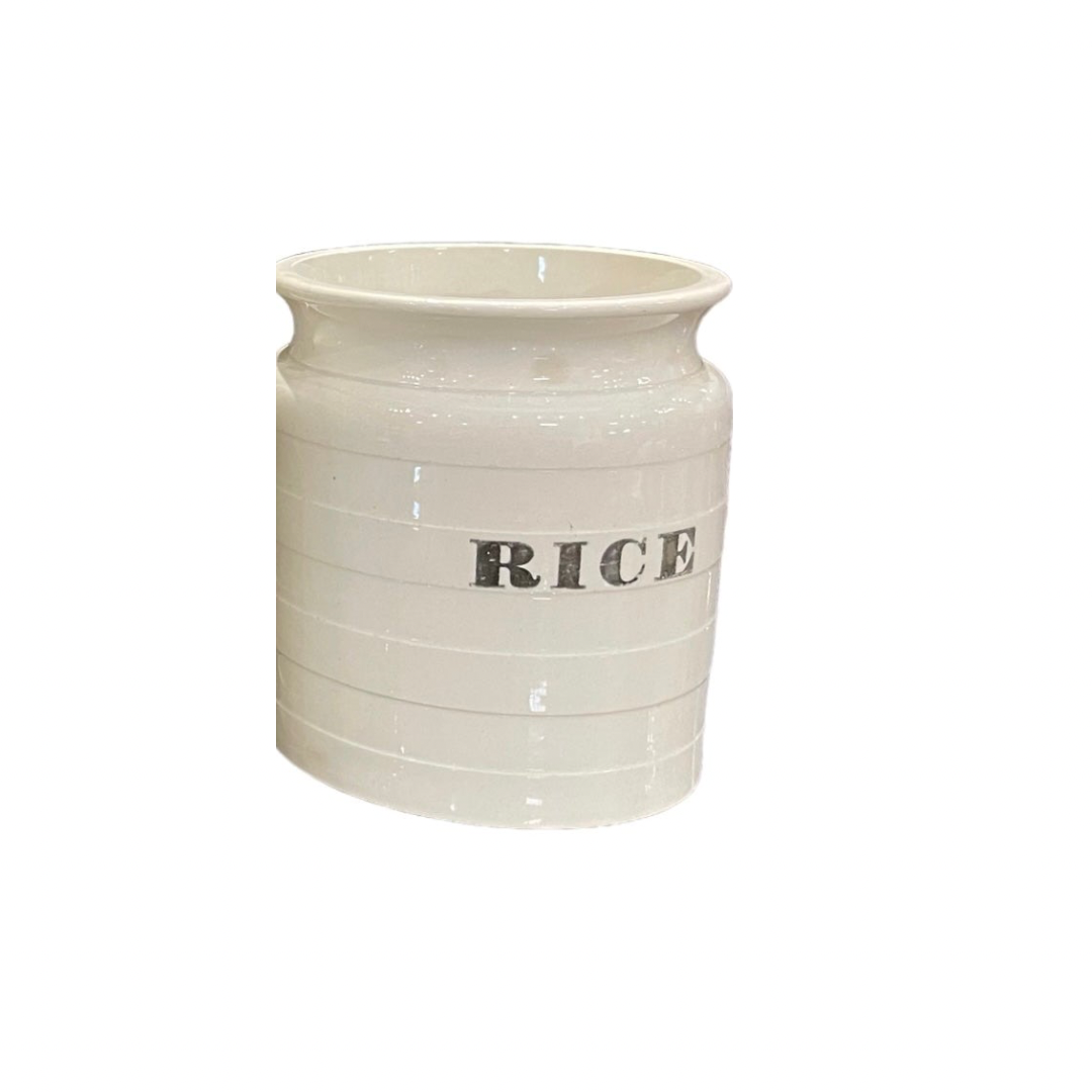 Ironstone Storage Jar