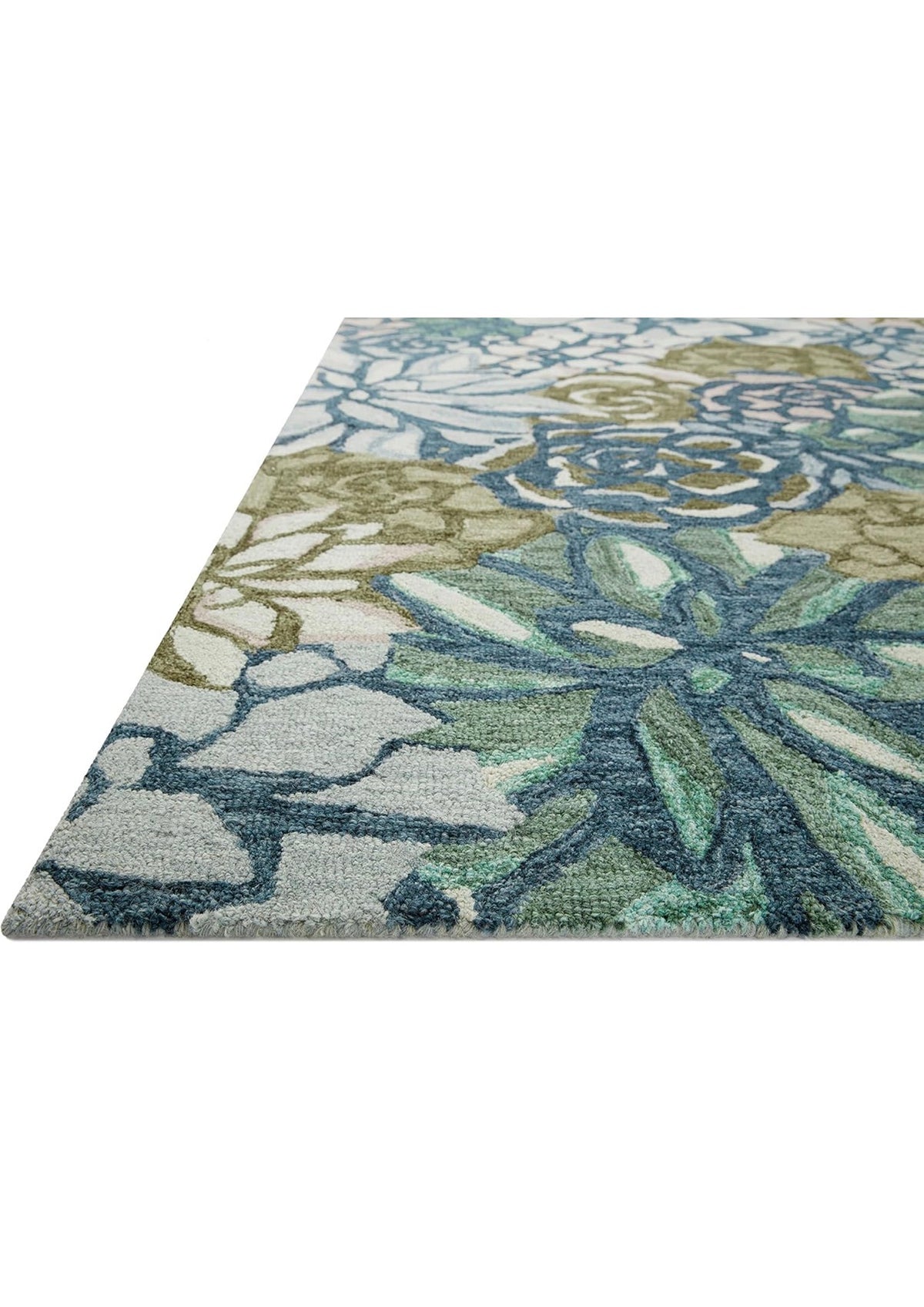 #128 Justina Blakeney x Loloi Cura Collection Teal/Multi