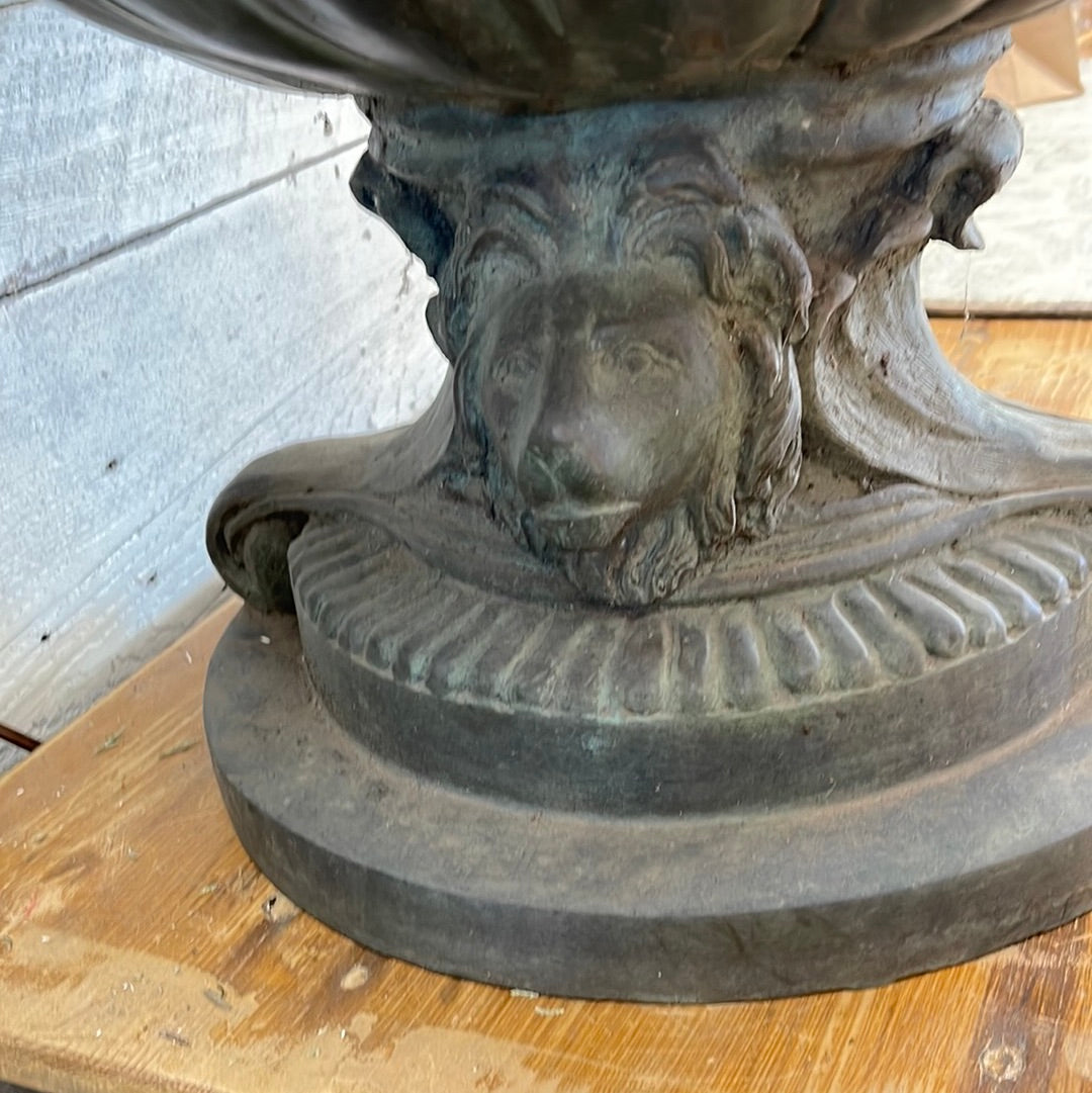 Green Bronze Urns
