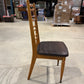 Mid-Century Faux Leather Dining Chair
