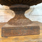 Cast Iron Urn with 2 Handles