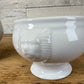 Neoclassical Style White Lion Mascaron Bowl