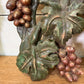 Large Pair of Antique Continental Carved Giltwood Harvest Wall Sculpture, Sold Individually