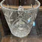 Small Heavy Crystal Ice Bucket UK 1890