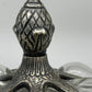 Vintage Caged Hand Blown Glass Apothecary Urn