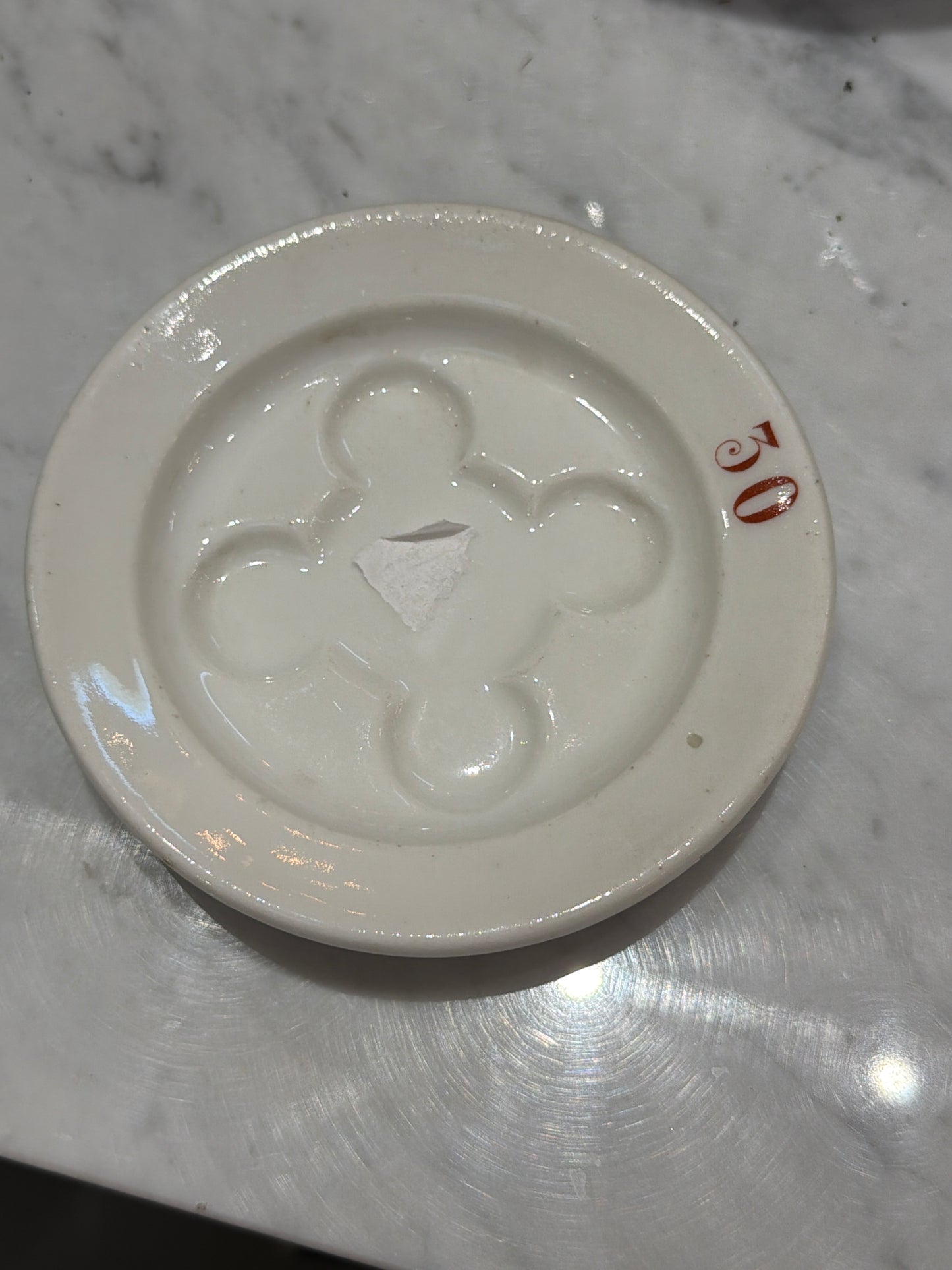 Large French L'Addition Cafe’ Plates