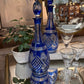 Cobalt Blue Bohemian Decanter CA04
