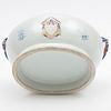 Chinese Export Porcelain Monogrammed Tureen with Lid