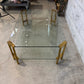 Large Glass Coffee Table