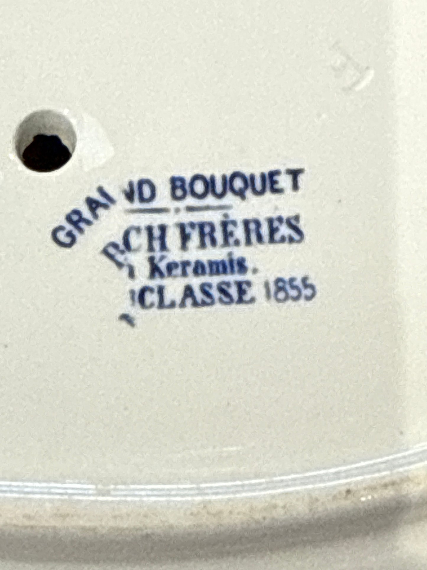 Blue And White Ironstone Gravy Boat