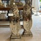 Pair of English Stone Garden Lions, Circa 1890