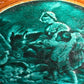 Antique English Majolica Tazza Plate c. 1900