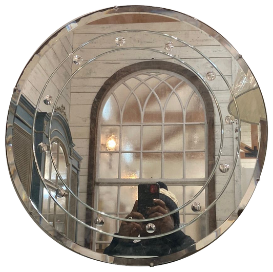 Round Pub Mirror on a white background