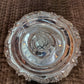 Vintage Silverplate Chamberstick Tray with Shell Motif Border – 12.5”