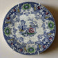 Francis Morley Co England CLEOPATRA Blue Polychrome Transferware