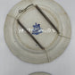 Francis Morley Co England CLEOPATRA Blue Polychrome Transferware