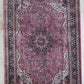 #126 Red Medallion Rug