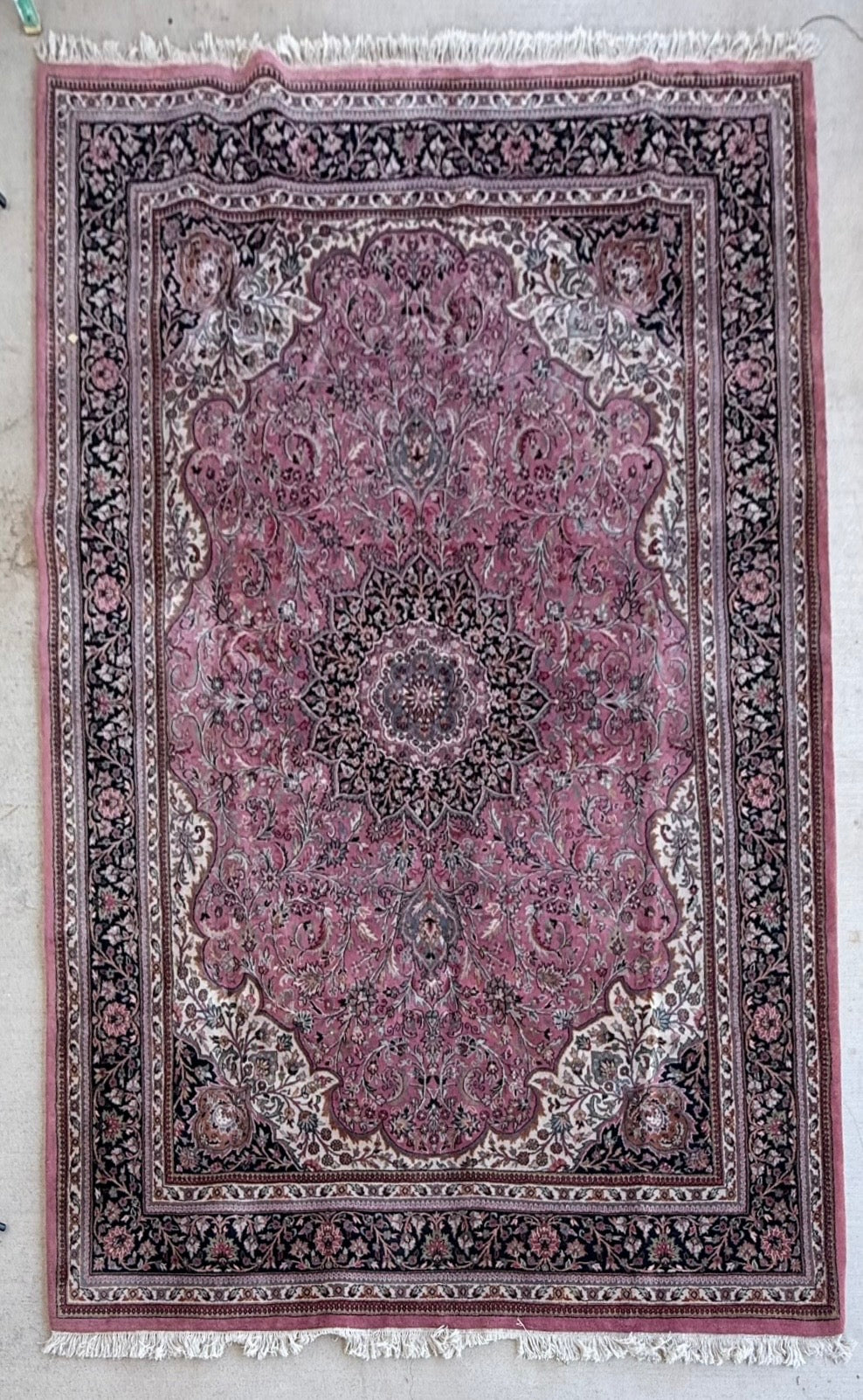#126 Red Medallion Rug