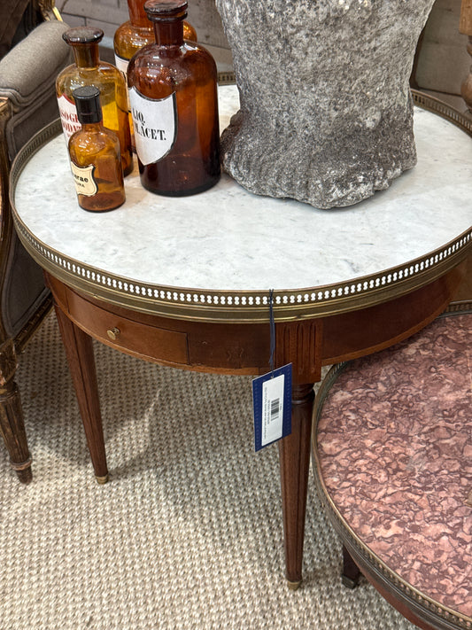 Round Marble Top Bouliette table
