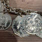 Vintage 1980s Franklin Mint The Golden Caribbean 14 Coins Charm Necklace