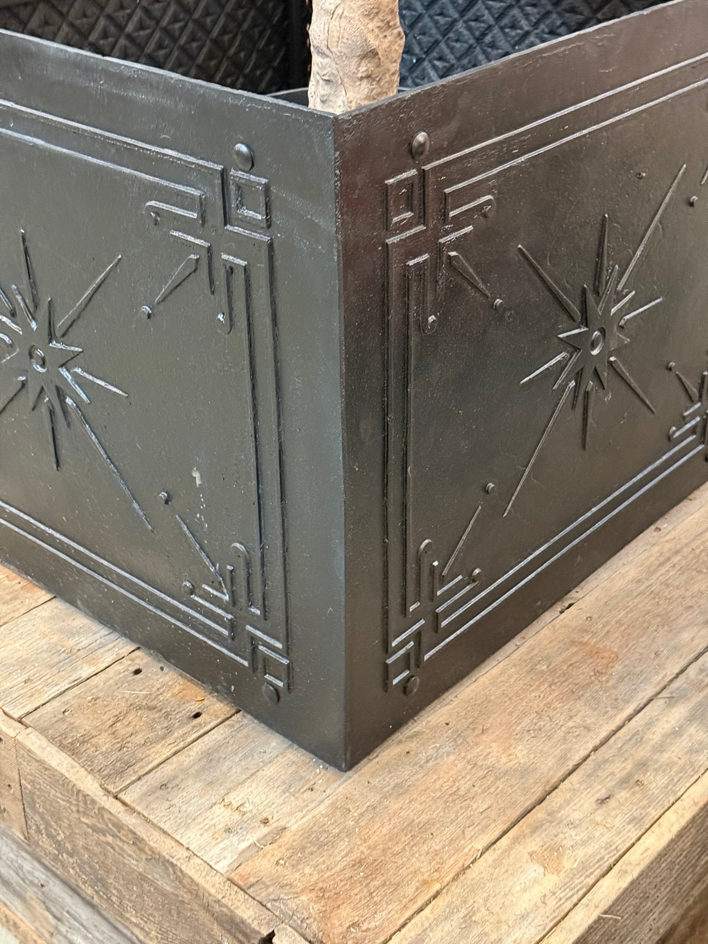 Rare Glasgow Scotland Cast Iron Foundry Planter Circa 1860 (2 Available)