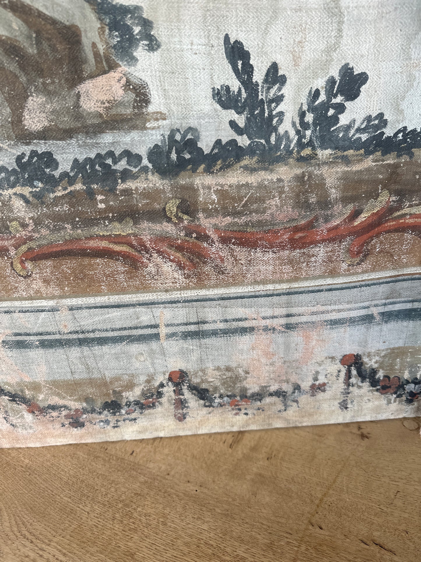 Early Textile Screen