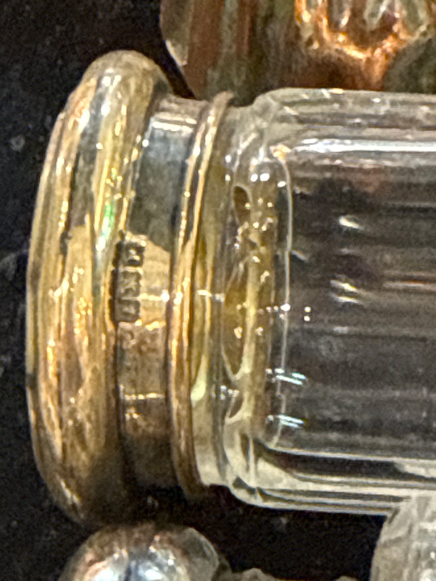 Glass Lidded Jar France - Vanity & Traveling