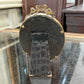 Antique Brass Oval Gilt Frame with Bow