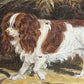 Oil on Board King Charles Spaniel