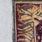 #129 Black and Red Medallion Rug