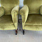 Sage Green Upholstered Armchair
