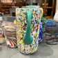 Rainbow Speckles Murano Glass Pitcher