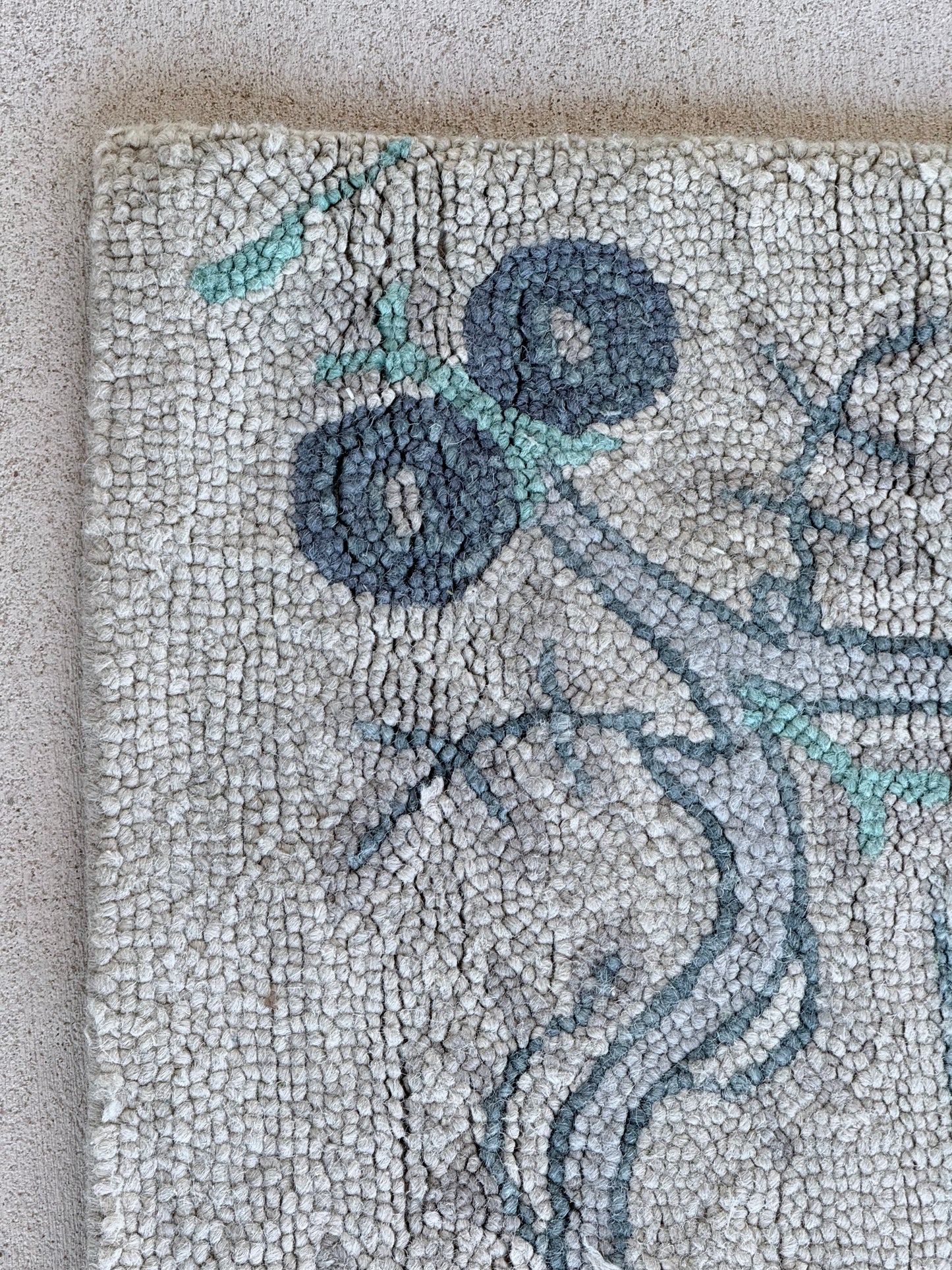 #131 Blue Floral Brooks Brothers Rug
