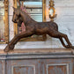 Hand-Carved Spanish Hardwood Horse Sculptures