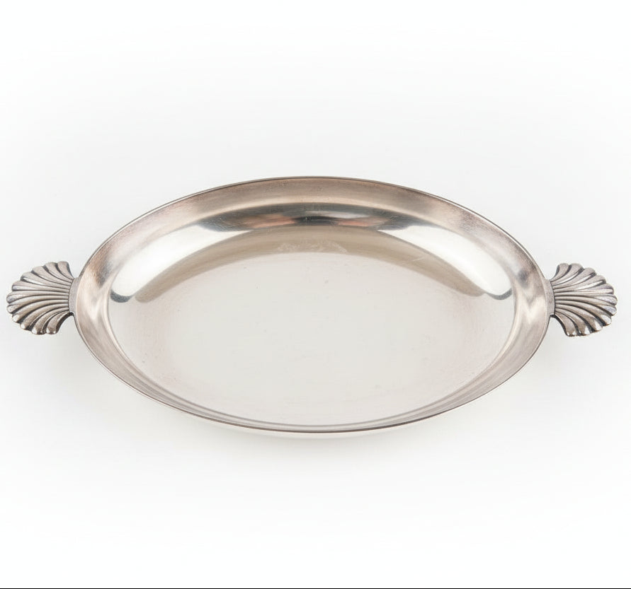 Orfevrerie Wiskemann - Art Deco oval Serving Dish - Belgium, 1930's