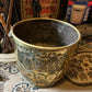 Brass Coat of Arms Planter