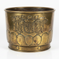 Brass Coat of Arms Planter