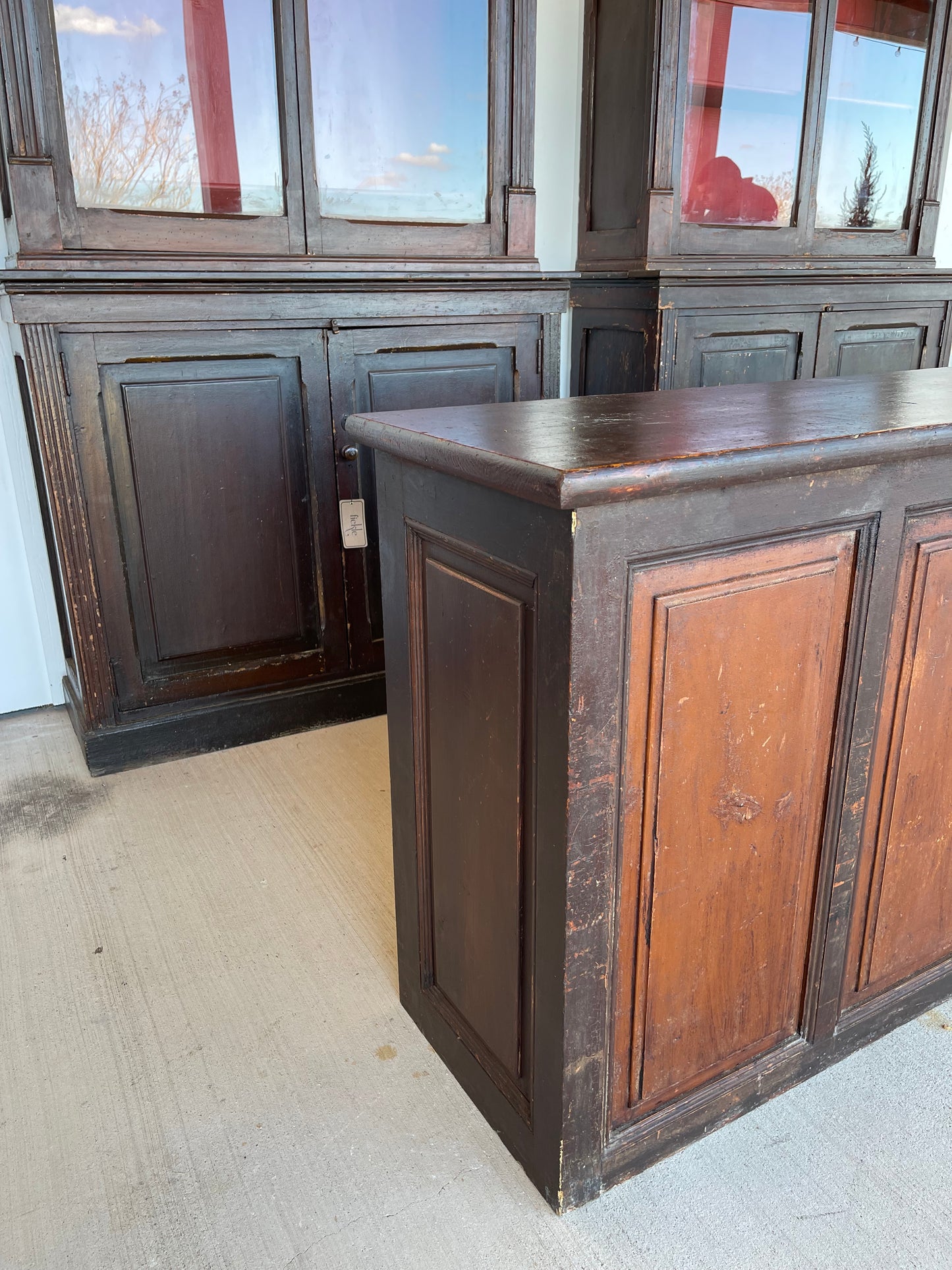 French Pharmacy Counter Original Paint 1860