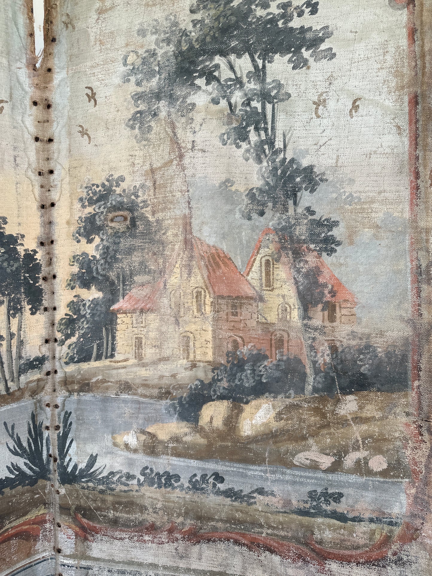 Early Textile Screen