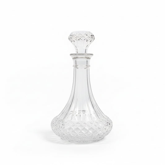 Crystal Decanter - Wide Base